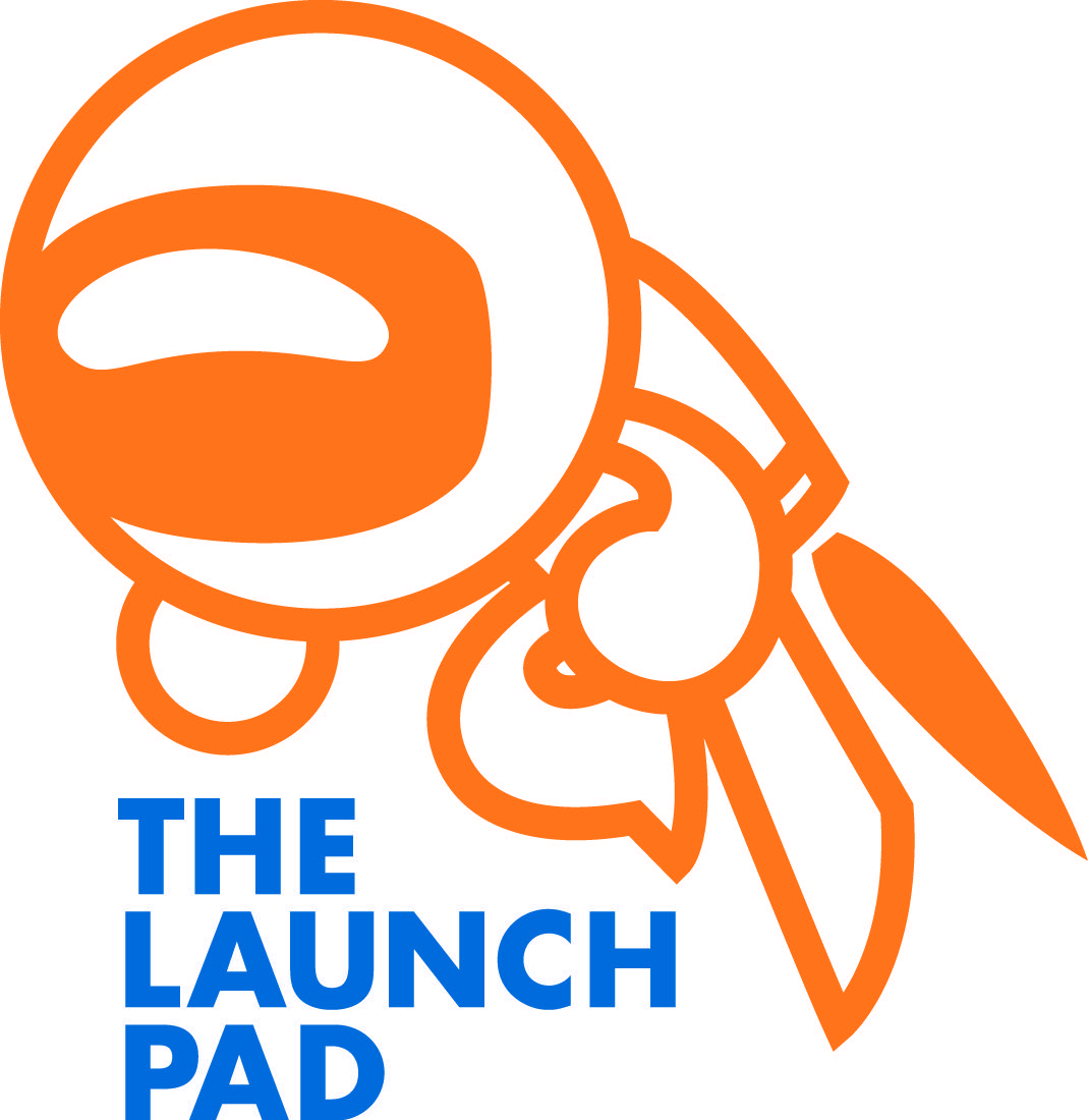 THE LAUNCH PAD TEEN CENTER logo