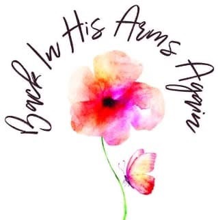 BACK IN HIS ARMS AGAIN logo
