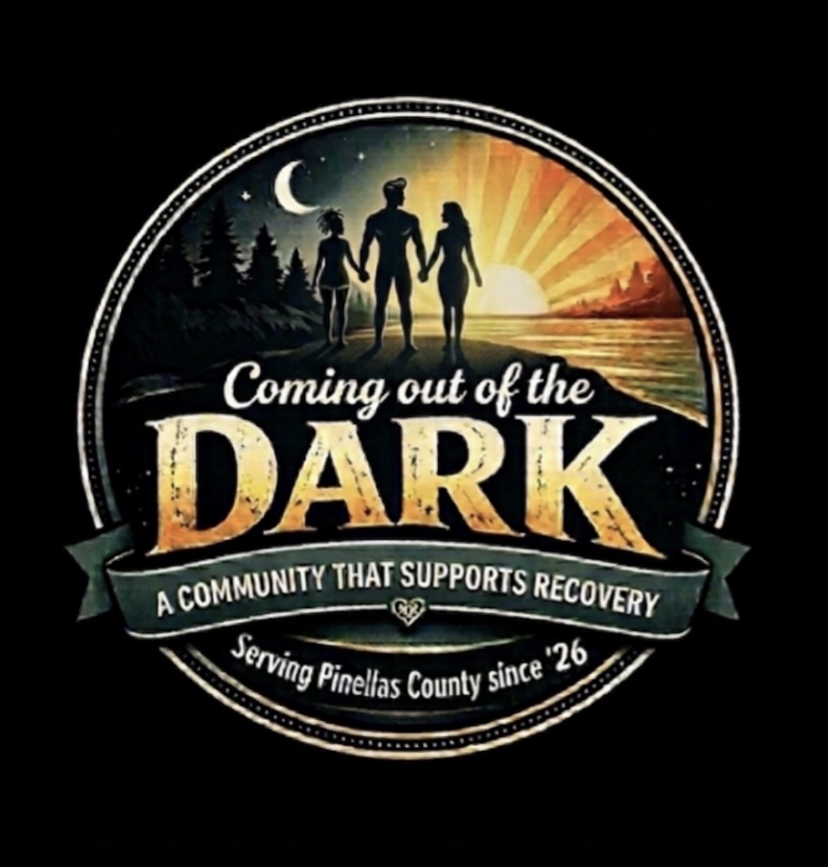 COMING OUT OF THE DARK INCORPORATED logo