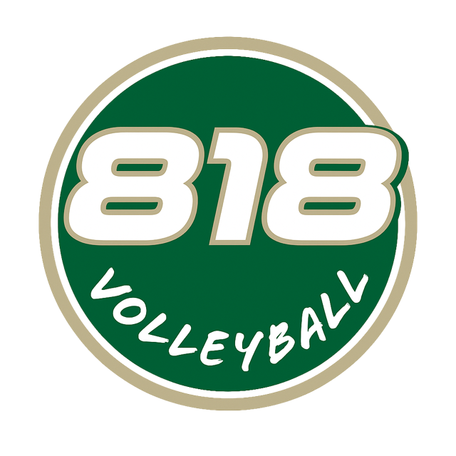 818 VOLLEYBALL logo