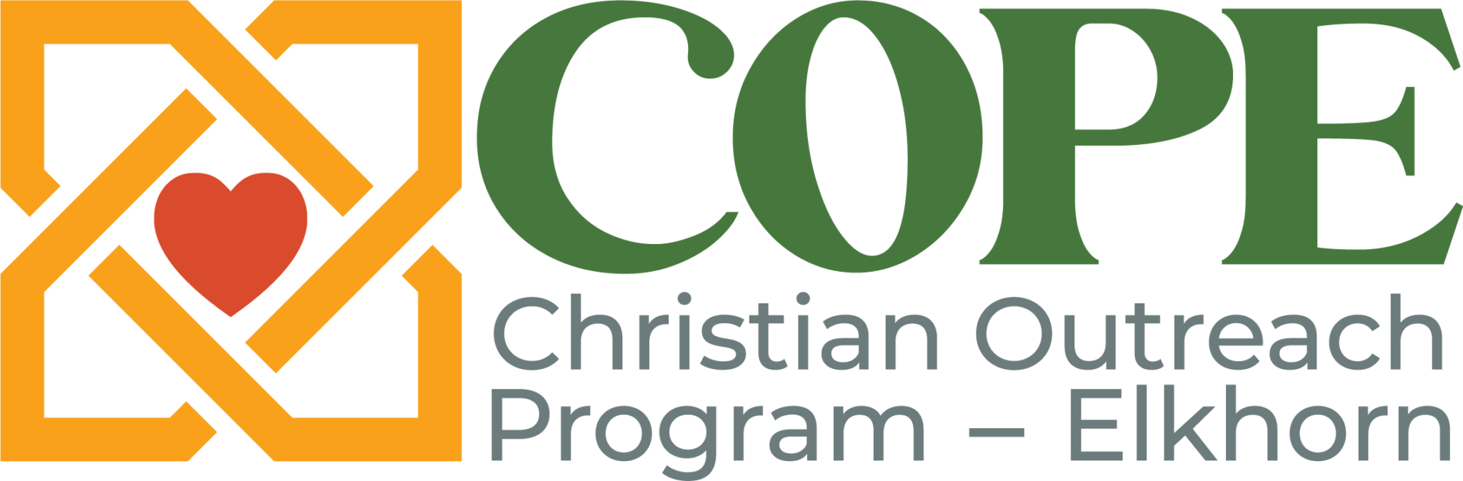 CHRISTIAN OUTREACH PROGRAM - ELKHORN logo