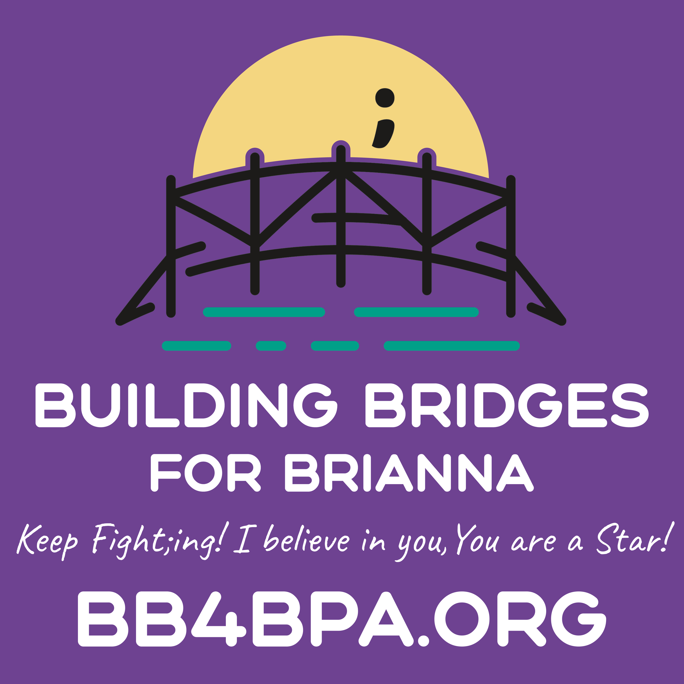 BUILDING BRIDGES FOR BRIANNA logo