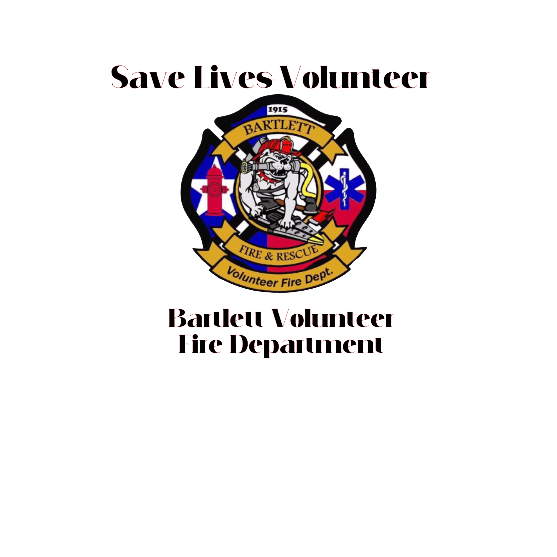 BARTLETT VOLUNTEER FIRE DEPT logo