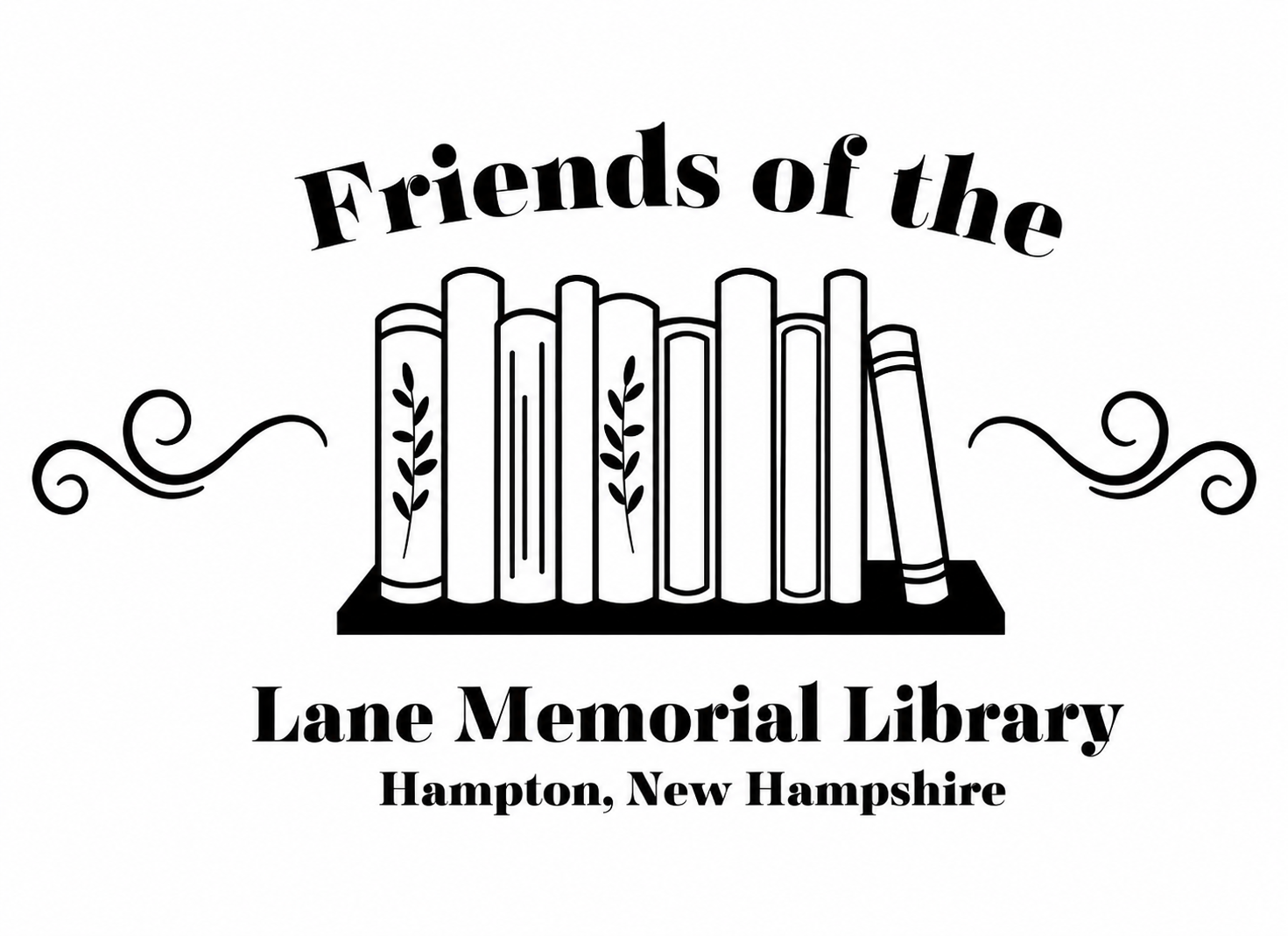 FRIENDS OF THE LANE MEMORIAL LIBRARY logo