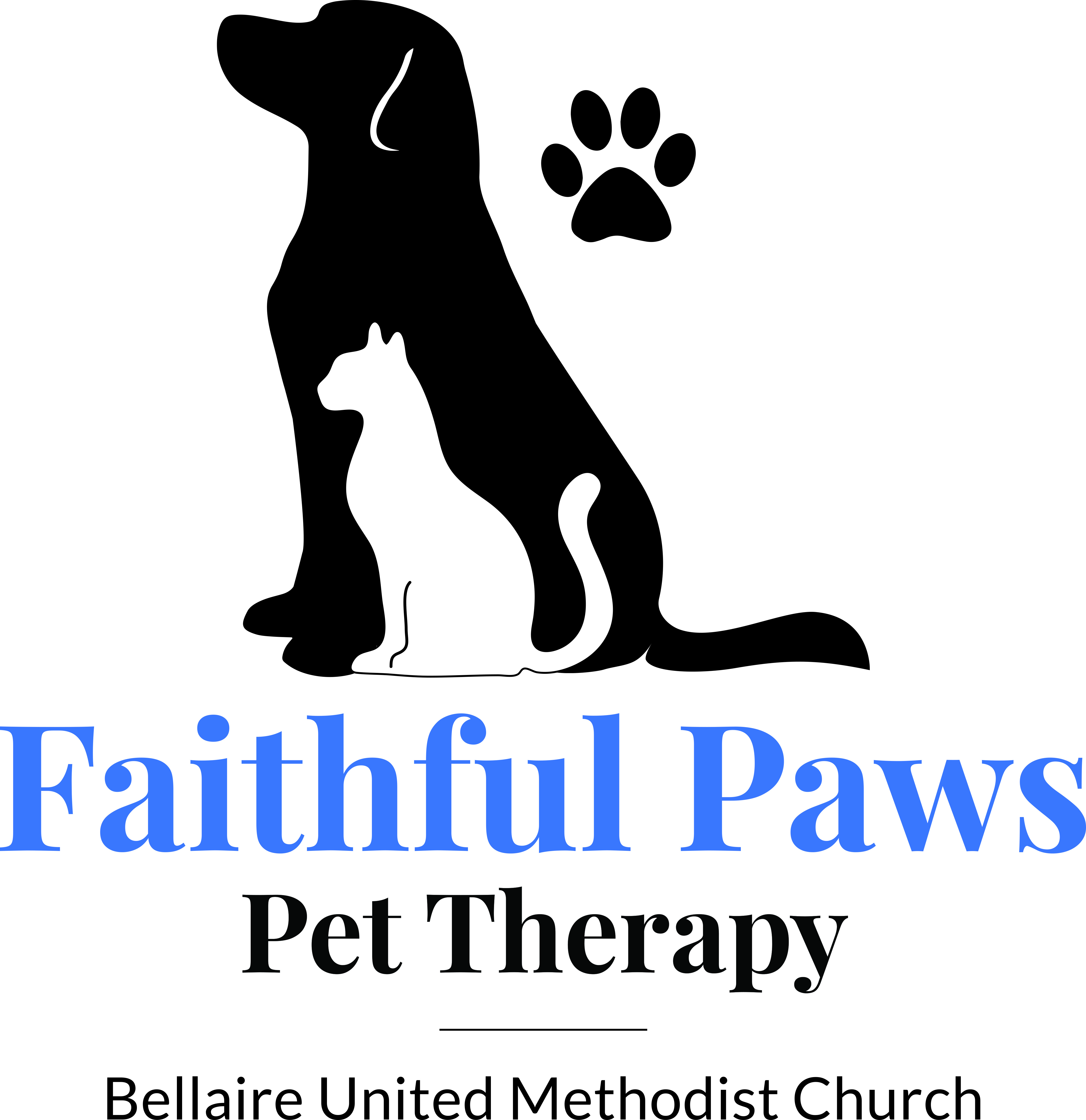 FAITHFUL PAWS PET THERAPY logo