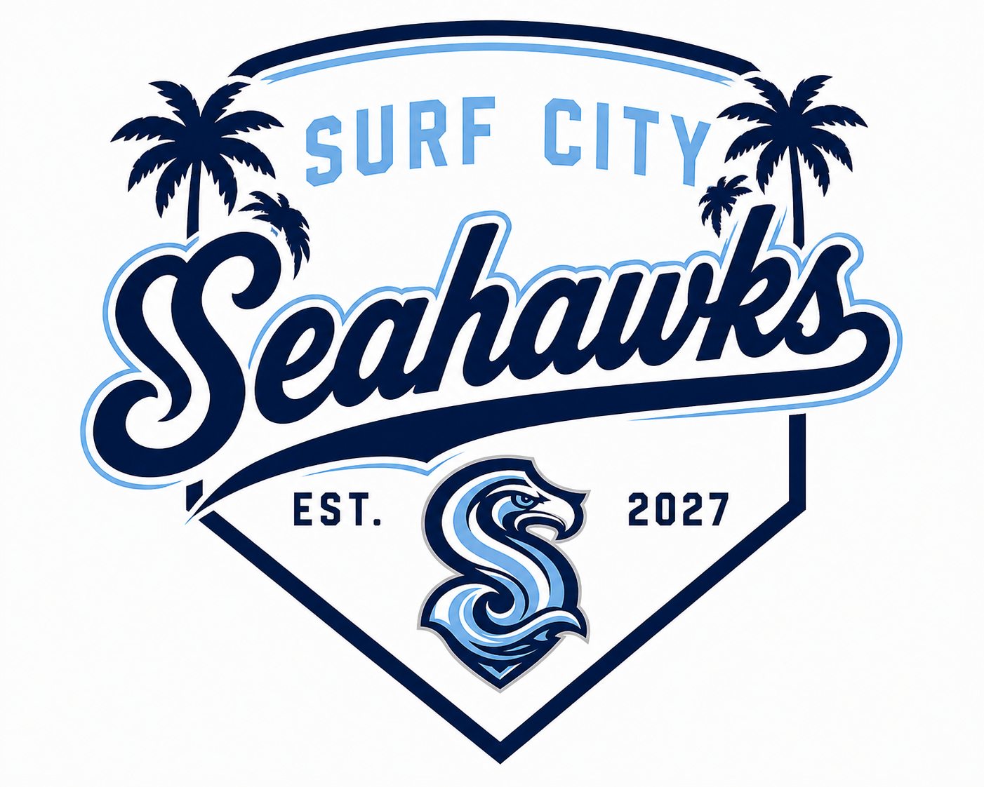 SURF CITY SEAHAWKS logo