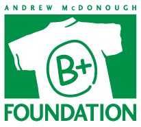 ANDREW MCDONOUGH B POSITIVE FOUNDATION logo