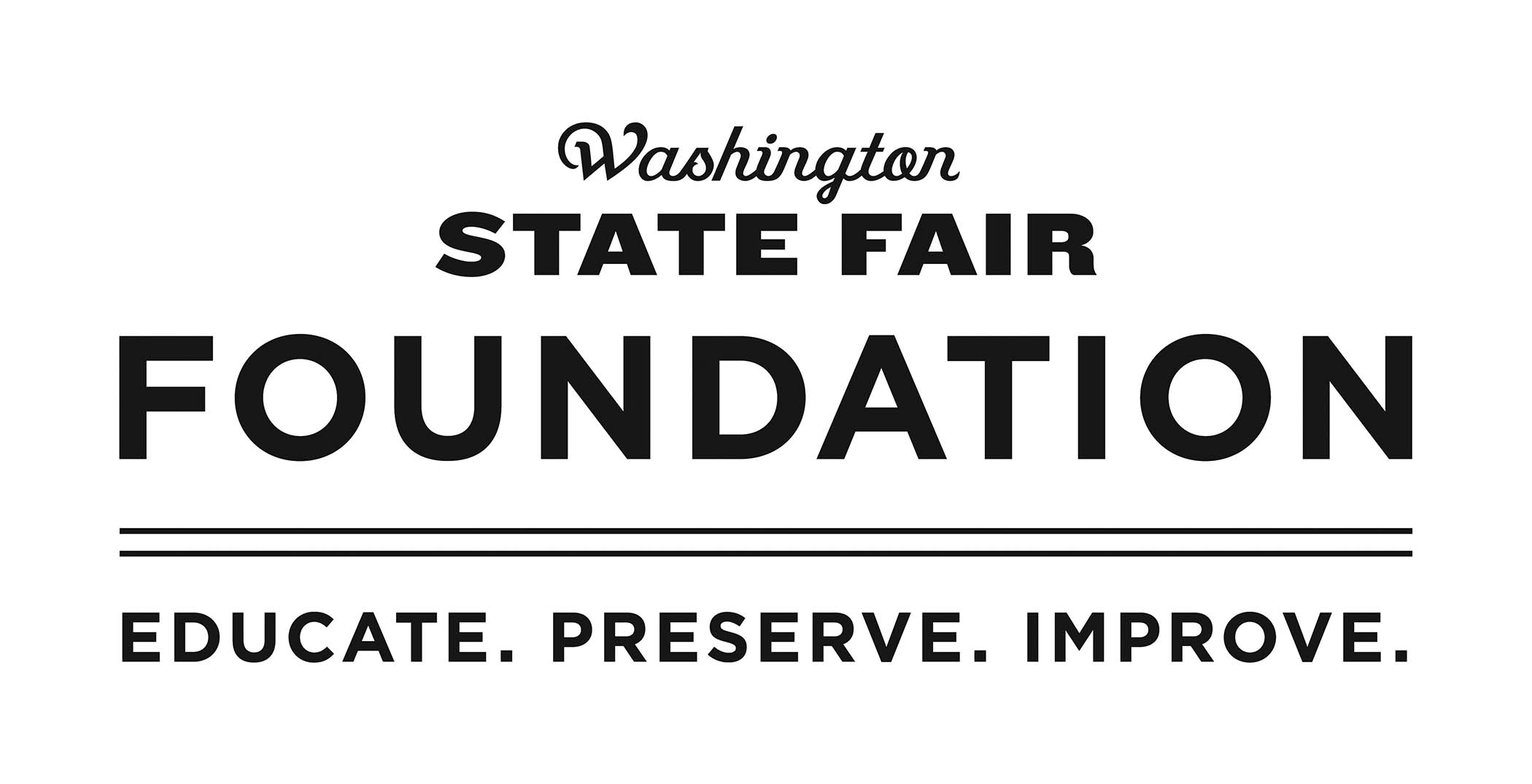 WASHINGTON STATE FAIR FOUNDATION logo