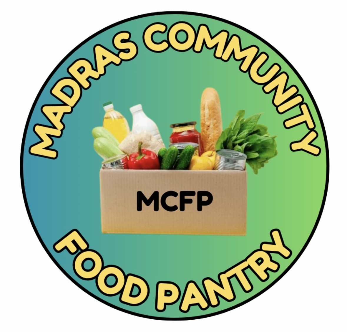 MADRAS COMMUNITY FOOD PANTRY logo