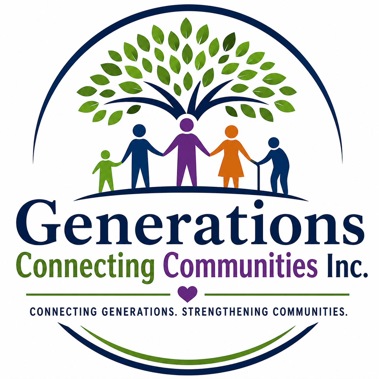 GENERATIONS CONNECTING COMMUNITIES logo