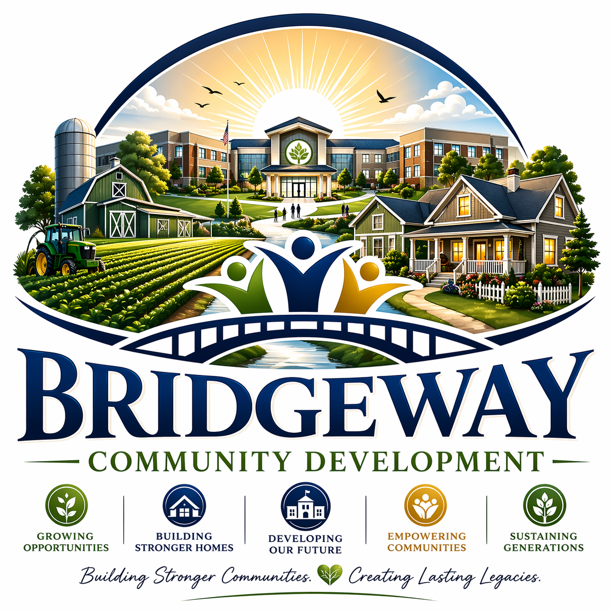 BRIDGEWAY COMMUNITY DEVELOPMENT logo
