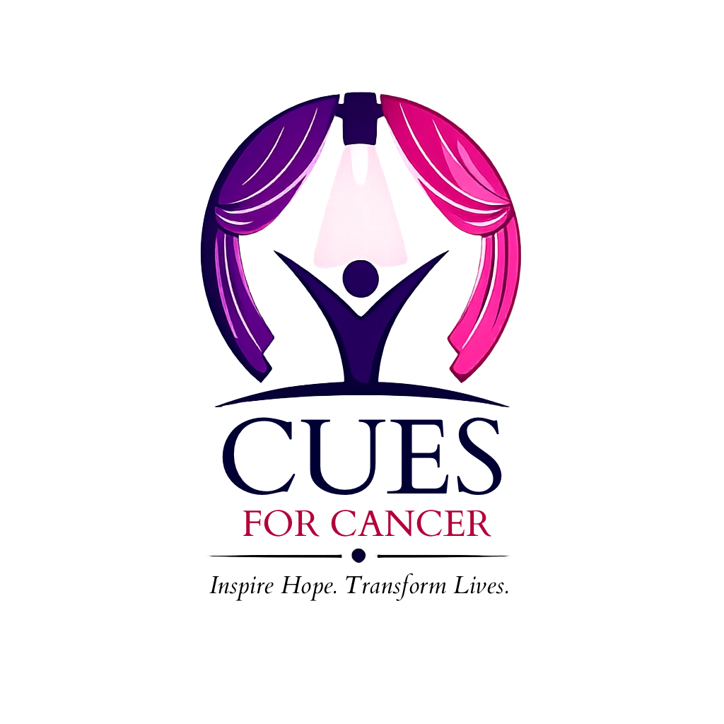 CUES FOR CANCER logo