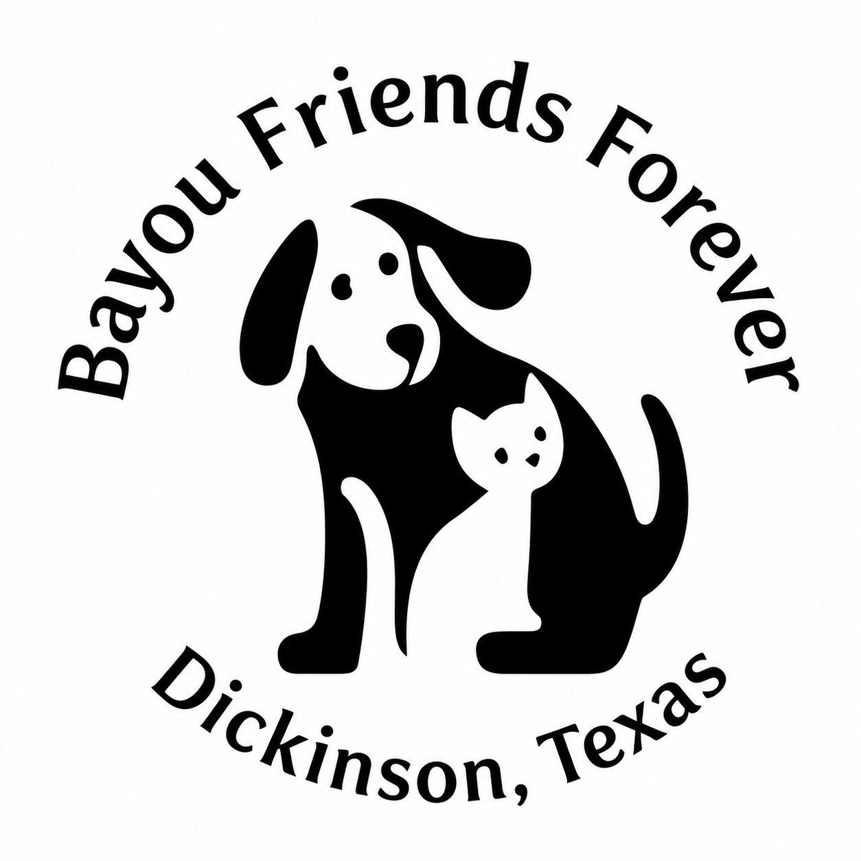BAYOU FRIENDS FOREVER logo