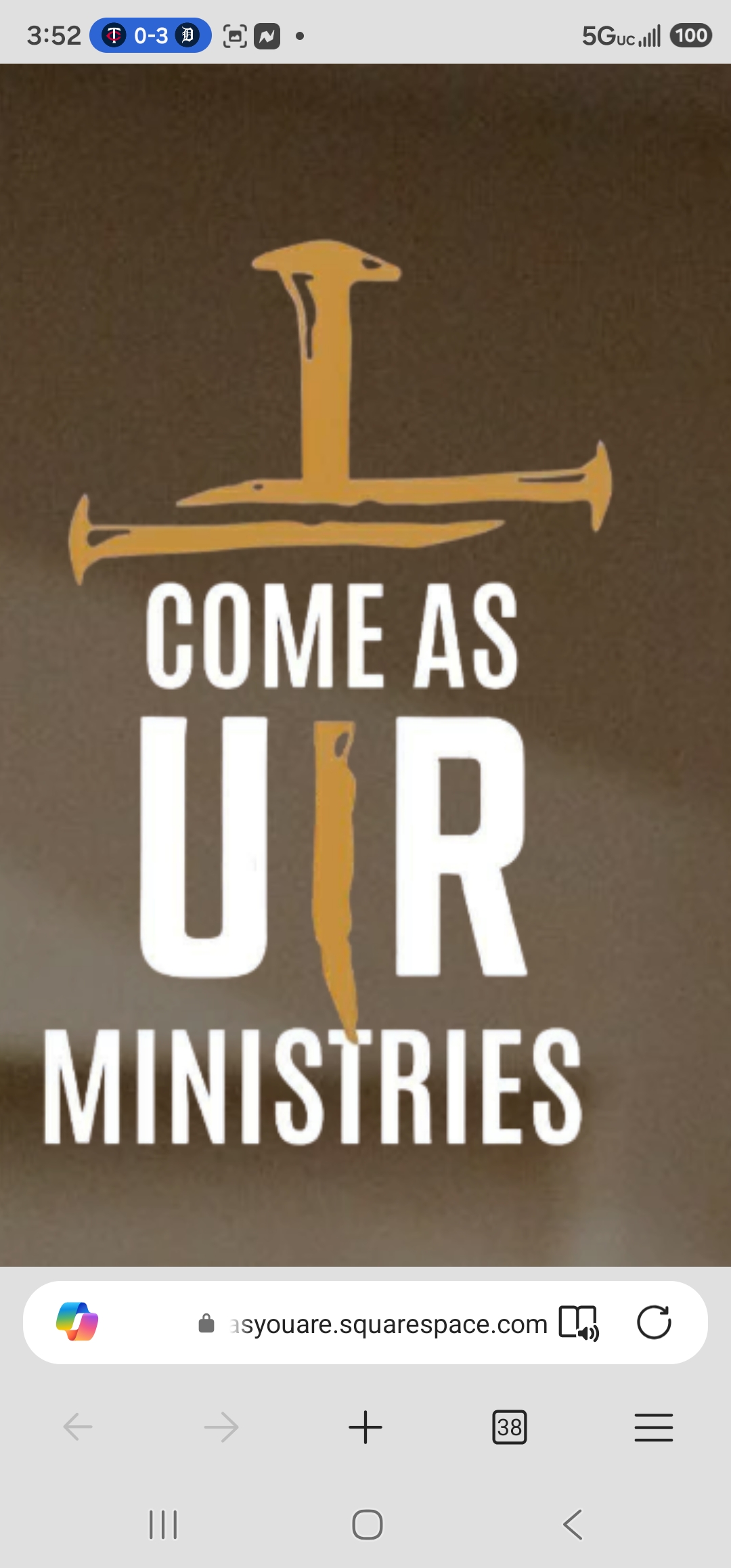 COME AS YOU ARE MINISTRY logo