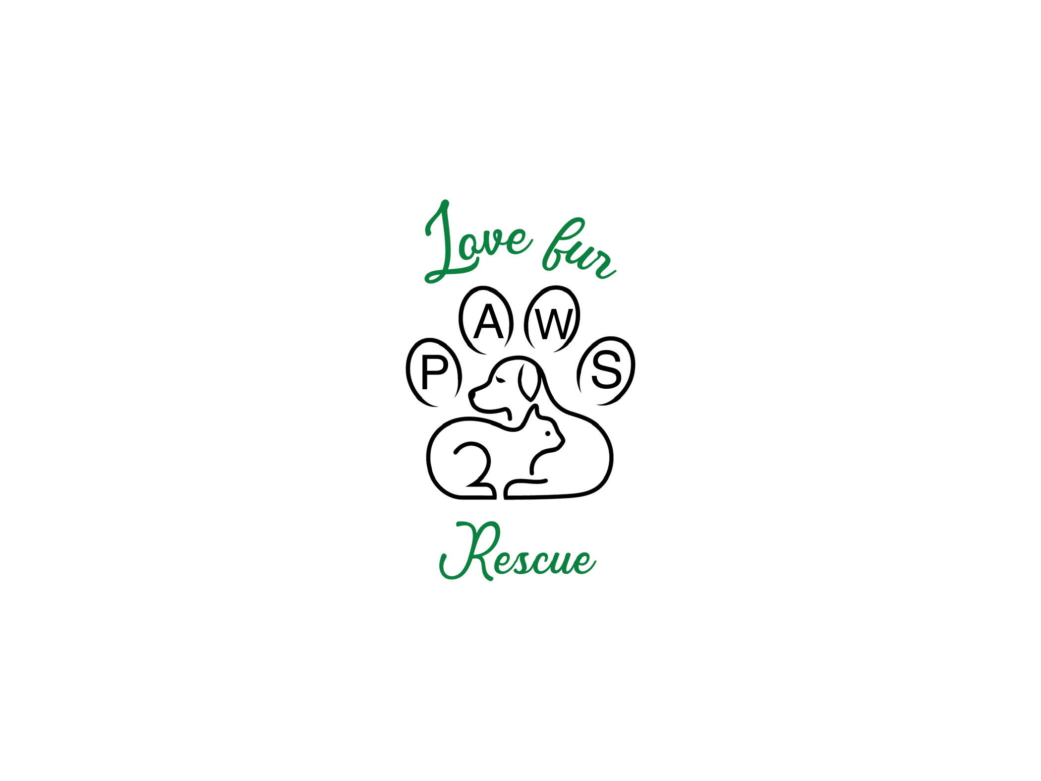 LOVE FUR PAWS RESCUE logo