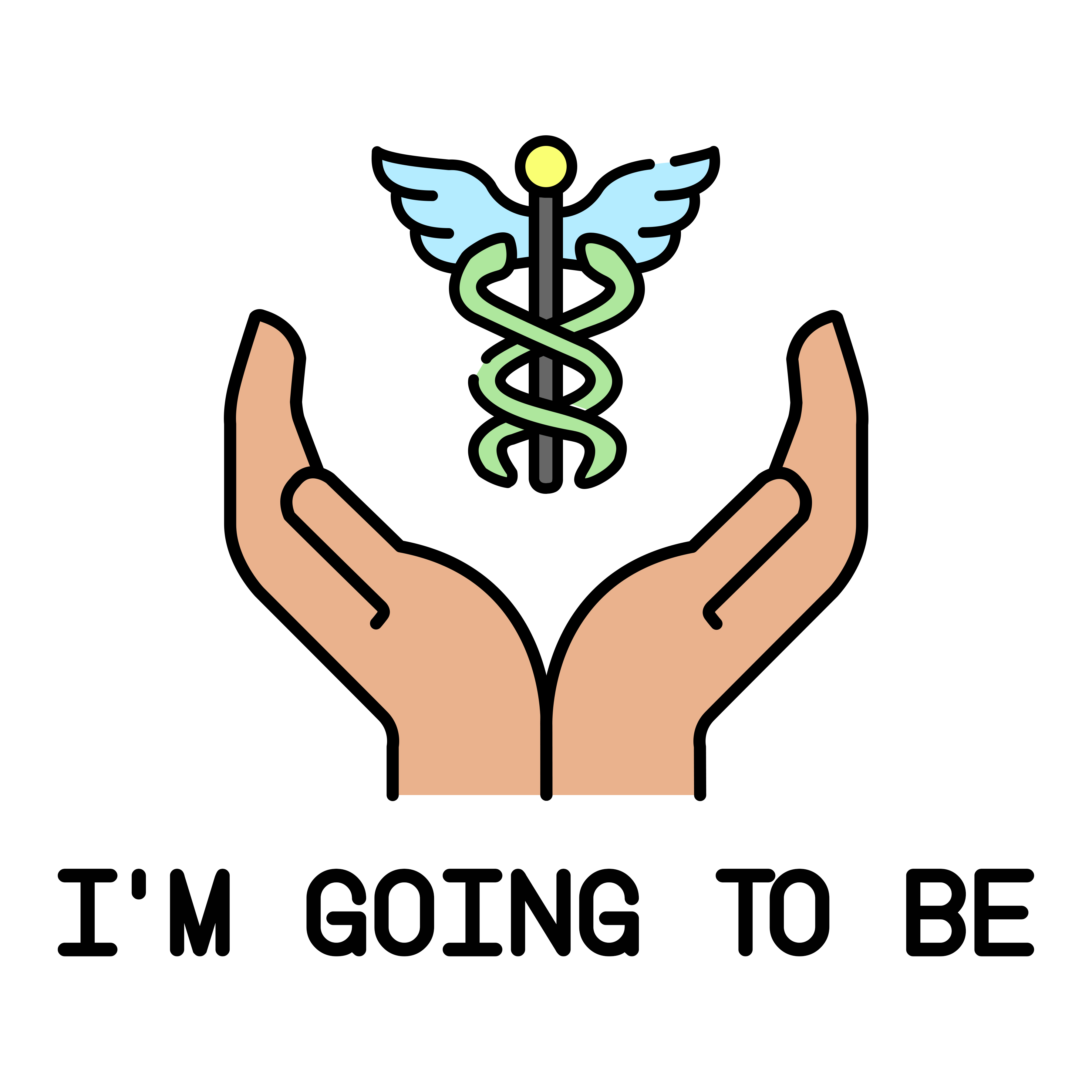 IM GOING TO BE logo