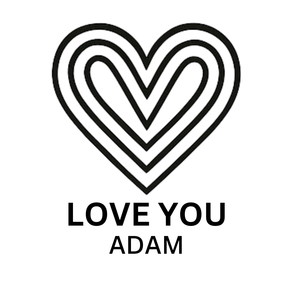 LOVE YOU ADAM logo