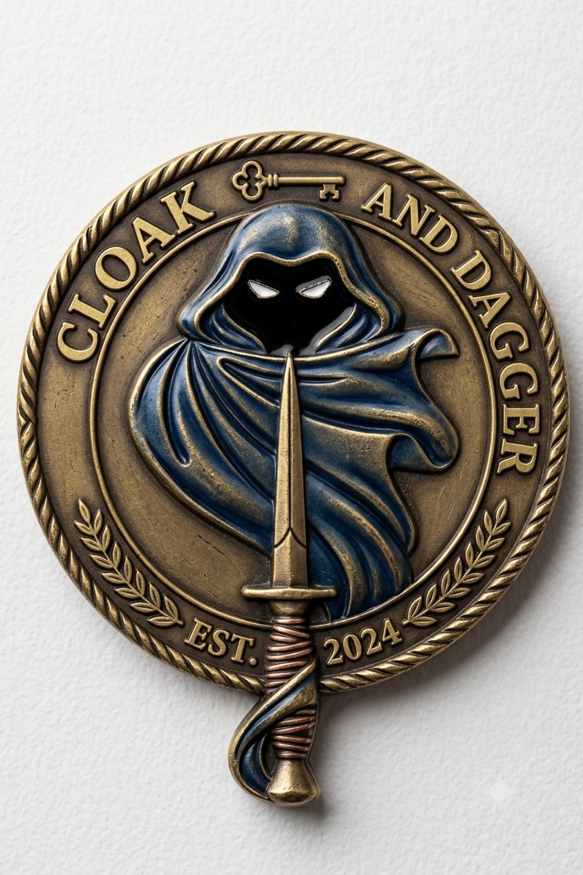 CLOAK AND DAGGER BOOSTER CLUB logo