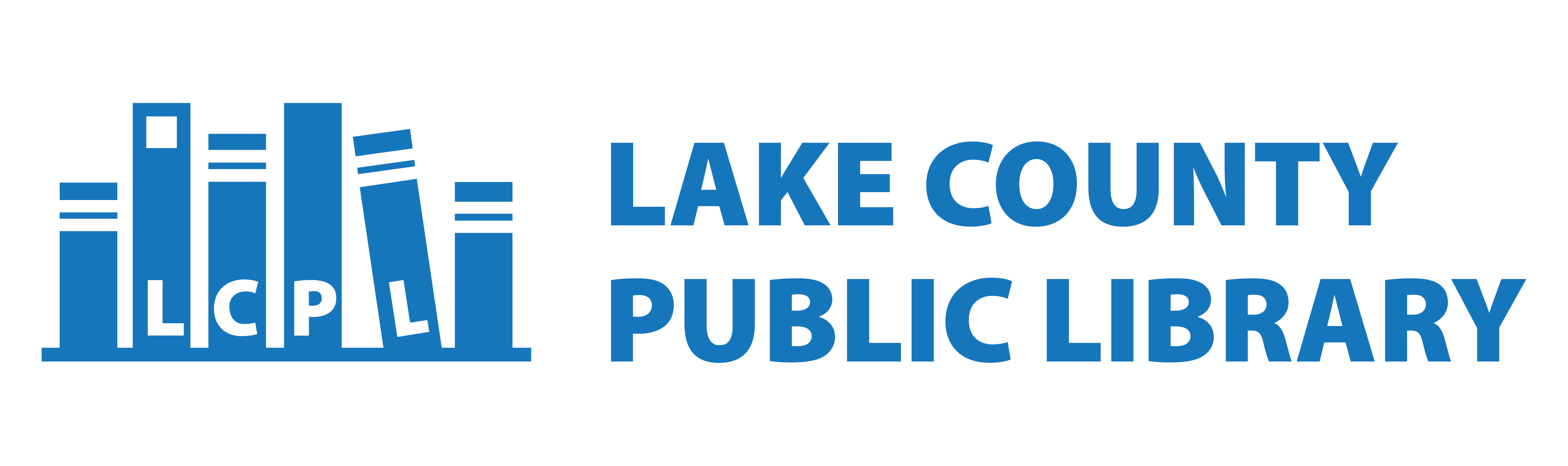 LAKE COUNTY PUBLIC LIBRARY logo